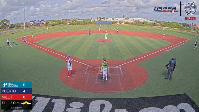 Mill Town 14U VS Puerto Rico Elite Baseball - Thu, Jul 3, 2025 10:00 AM to Thu, 11:43 AM