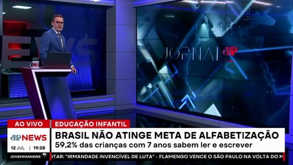 Brasil não atinge meta de alfabetização em 2024
