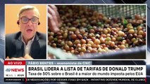 Brasil lidera a lista de tarifas de Donald Trump; economista analisa