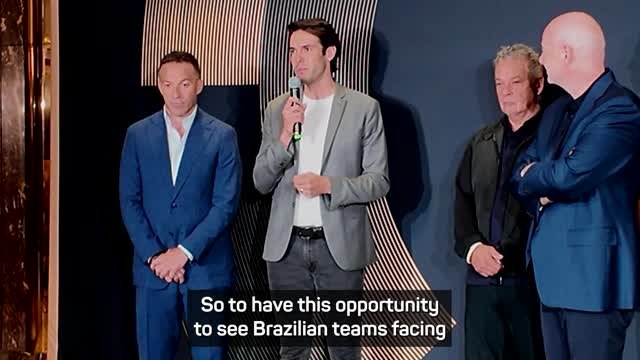 Kaka delighted with Brazilian clubs' Club World Cup campaigns