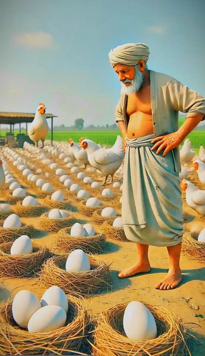Why farmer carried fake egg #animals #firebrigade😱 #facebookviral #jalpari #foryouシ #BunnyAdventure #trend #amazingfacts #animation #indian #bestoftheday #trending #explore  #cartoon #Amazing #shorts #AI #duck #animals @follwer @Highlights @everyone