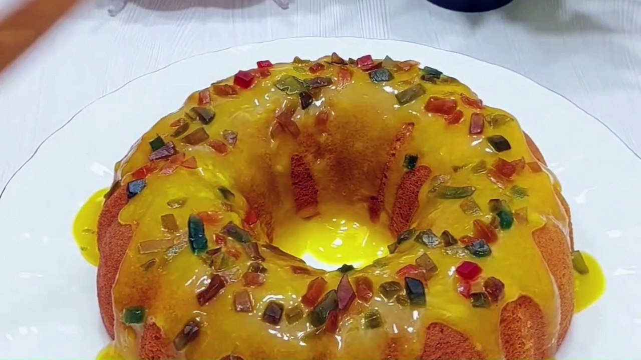 Torta De Naranja 🍊 Fácil.