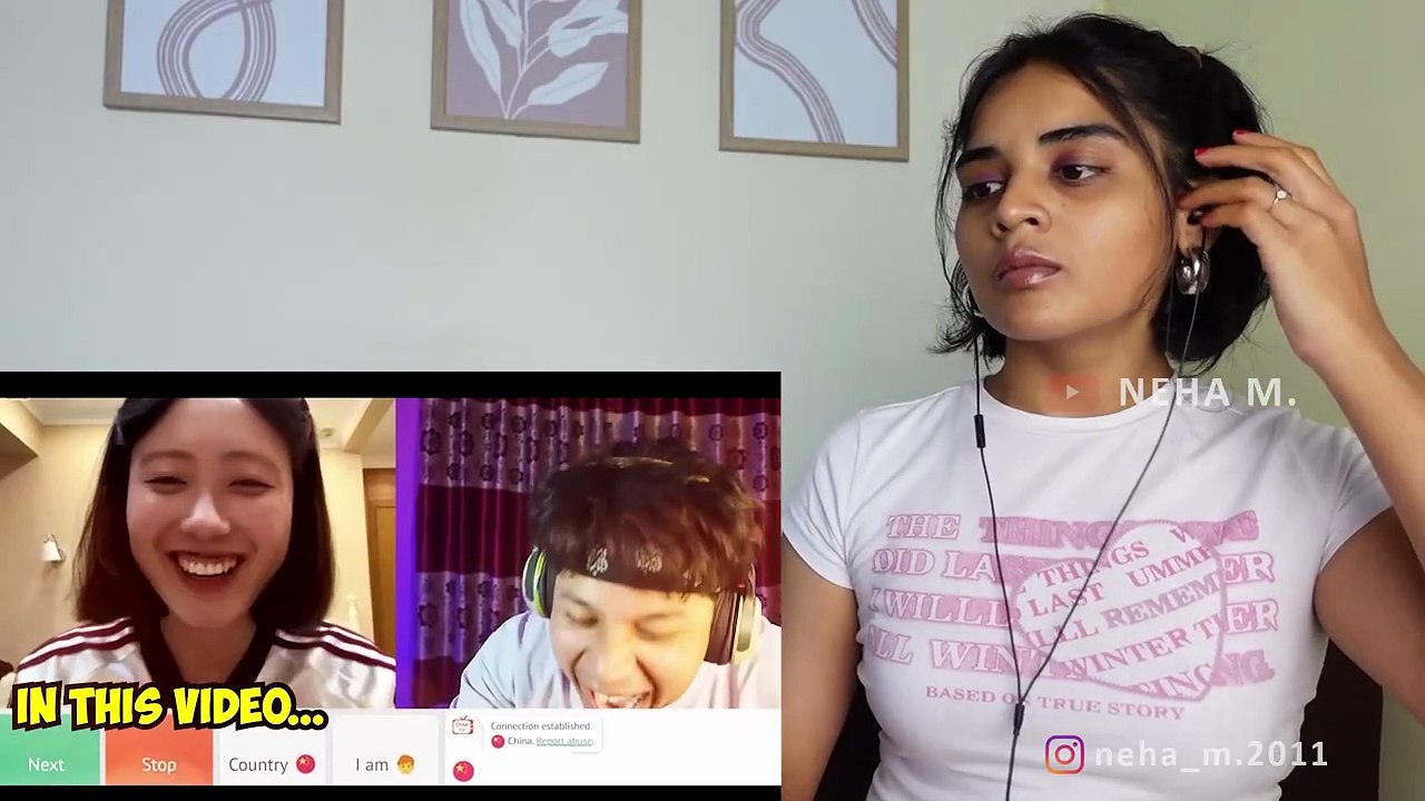 Omegle Got Wild 😳 Russian Girl at Night 💋 REACTION _ Allen Magicツ _ Neha M.