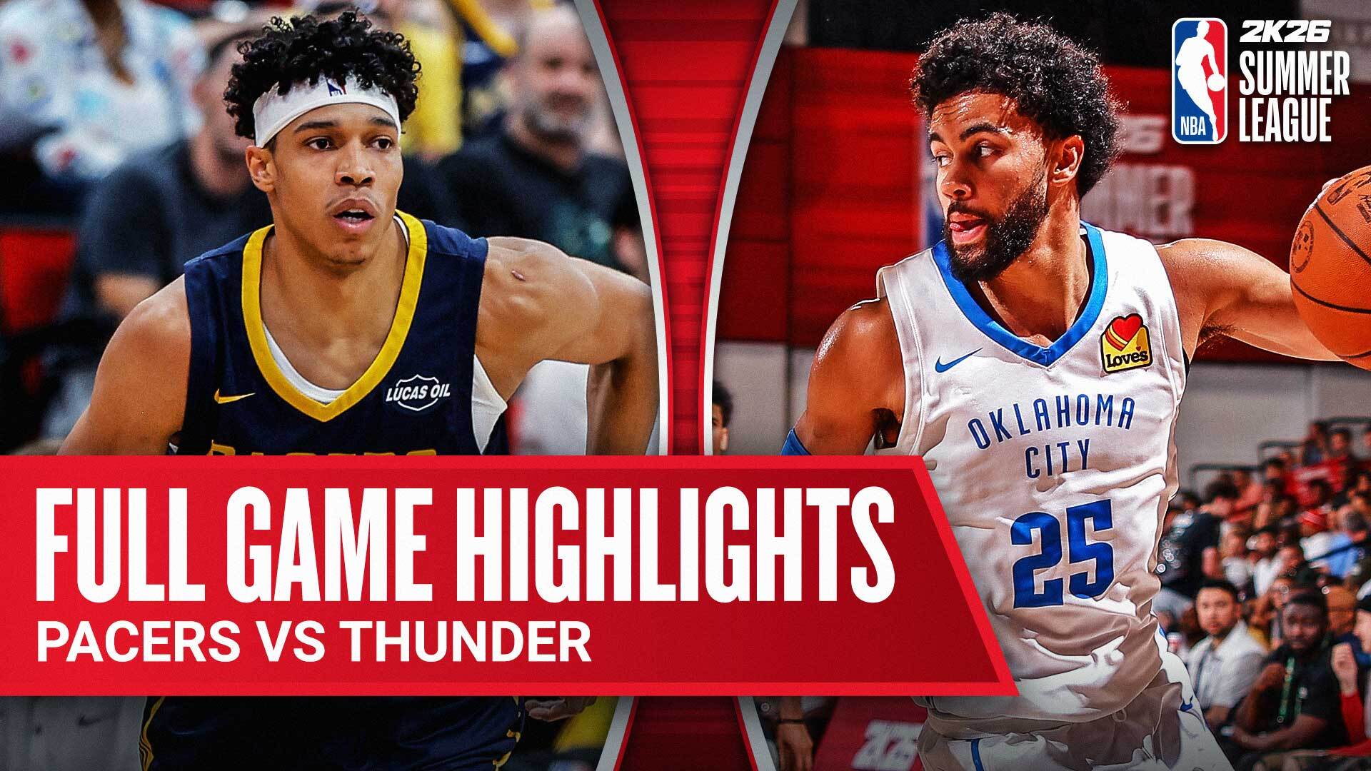 Game Recap: Thunder 104, Pacers 85
