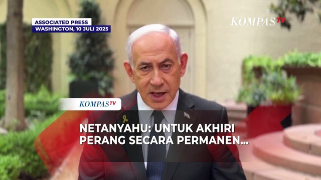 PM Israel Netanyahu Beberkan Syarat Gencatan Senjata Permanen di Gaza: Hamas Meletakkan Senjata...