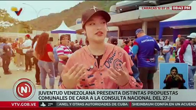 Jóvenes de Antímano participan en la expo Juventud Sonríe