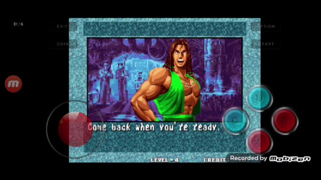 Fatal Fury 3 Geese Howard vs Bob Wilson Geese Howard é derrotado por Bob Wilson