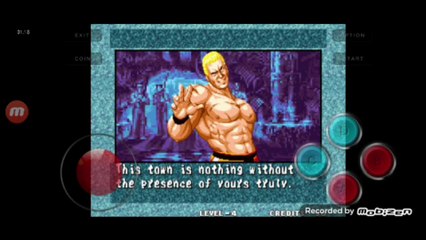 Fatal Fury 3 Geese Howard vs Bob Wilson luta completa