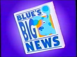 Blue’s Clues - Blue’s Big News Promo (2001)