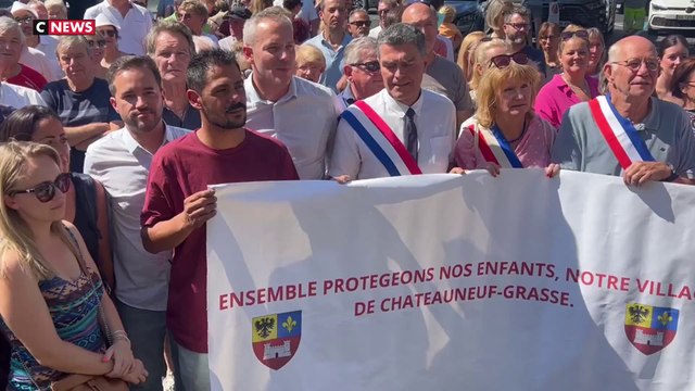 Châteauneuf-Grasse : les habitants protestent contre le centre d'accueil pour mineurs isolés étrangers