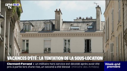 Pendant les vacances d'été, des Français succombent à la tentation de la sous-location