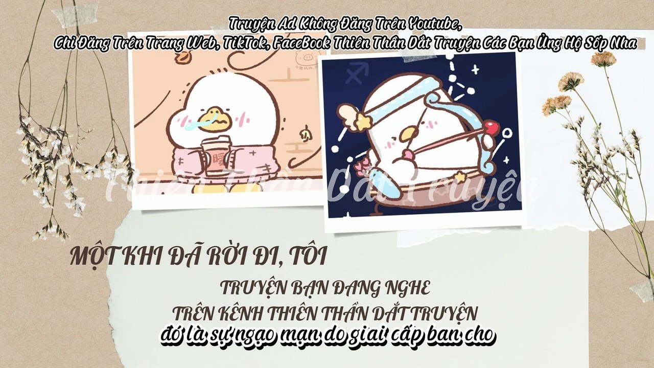Truyện Audio Hay || Một Khi Đã Rời Đi, Tôi Sẽ Không Ngoảnh Lại || Thiên ...