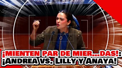 🔥🚨¡MIENTEN! ¡PAR DE MIER…DAS! ¡ANDREA CHÁVEZ DESTRUYE a LILLY y ANAYA por DEFENDER a CALDERÓN!