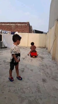 Fearless Baby isn't allowing his mother to change his diaper 😂