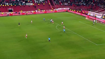 Huracán 0-[2] Belgrano - Lucas Zelarayán 56 GREAT GOAL r soccer