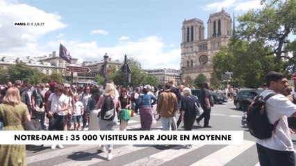 Notre-Dame : la cathédrale connaît une affluence inédite