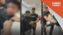 Polis buru remaja larikan barangan pasar raya