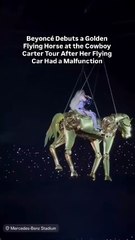 حصان بيونسيه في حفلها الأخير يخطف الأنظار