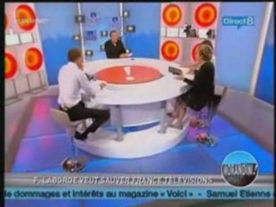 Françoise Laborde donne son avis sur France TV