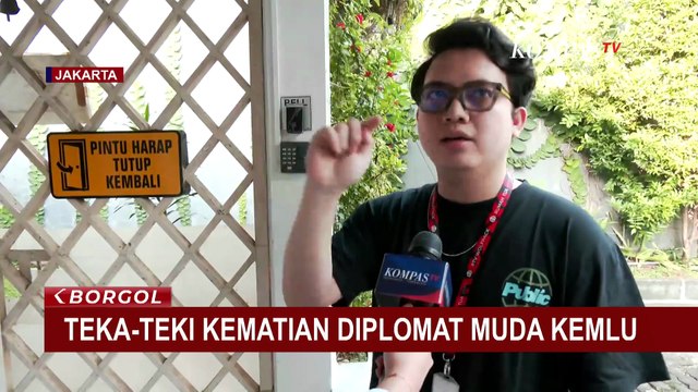 Pria Diduga Penjaga Kos Terekam CCTV Menelpon di Depan Kamar Korban Diplomat Kemlu|BORGOL