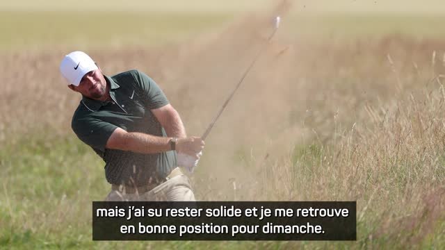 Open d'Ecosse - Gotterup : Je sais ce dont je suis capable