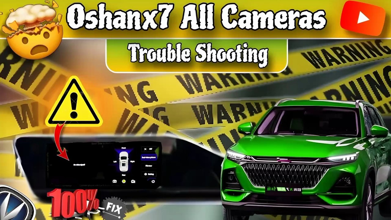 Oshan X7 All Cameras Not Working? FIX Signal Error in 1 Easy Step! (2025 Guide)