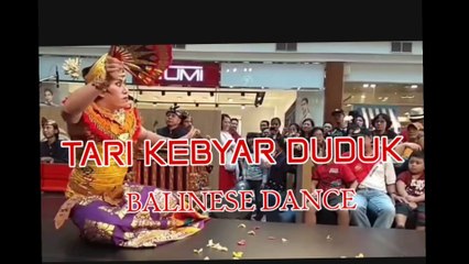 TARI KEBYAR DUDUK. Beautiful Balinese Dance