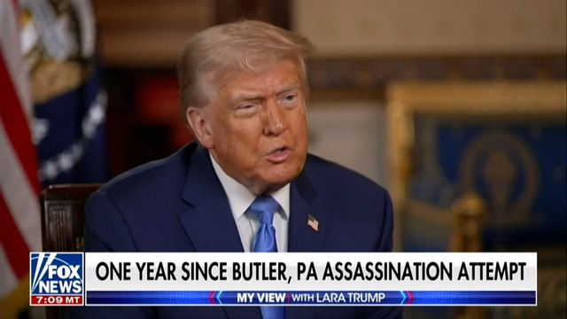 « J'ai pris une claque » : Donald Trump revient sur la tentative d'assassinat, un an plus tard