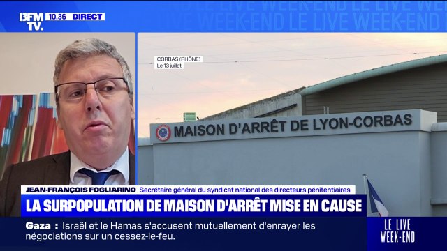 C'est un constat d'échec : Jean-François Fogliarino (syndicat des directeurs pénitentiaires) réagit à l'évasion d'un prisonnier dans le Rhône