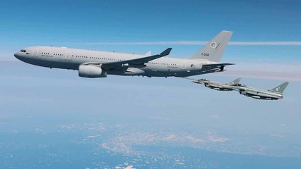 Video: Katso Espanjan ensimmäisen A330 MRTT -koneen muodonmuutos!
