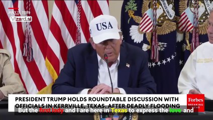 Nation Stands Together_ President and First Lady Visit Texas Flood Zone