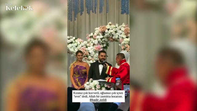 Kadir Ezildi, Gamze Türkmen evlendi!