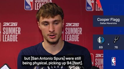 Flagg 'feeling more comfortable' after 31-point showing in Mavericks loss