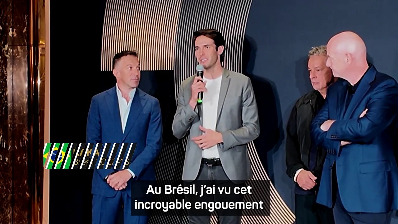 Kaka salue l’enthousiasme au Brésil