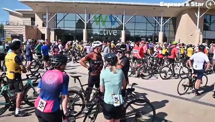 Ride for Joe event at WV Active, Aldersley, in memory of Joe Guy.