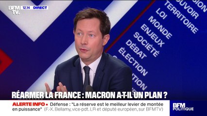 François-Xavier Bellamy (LR): "La dette française est devenue un enjeu majeur de sécurité et de souveraineté"
