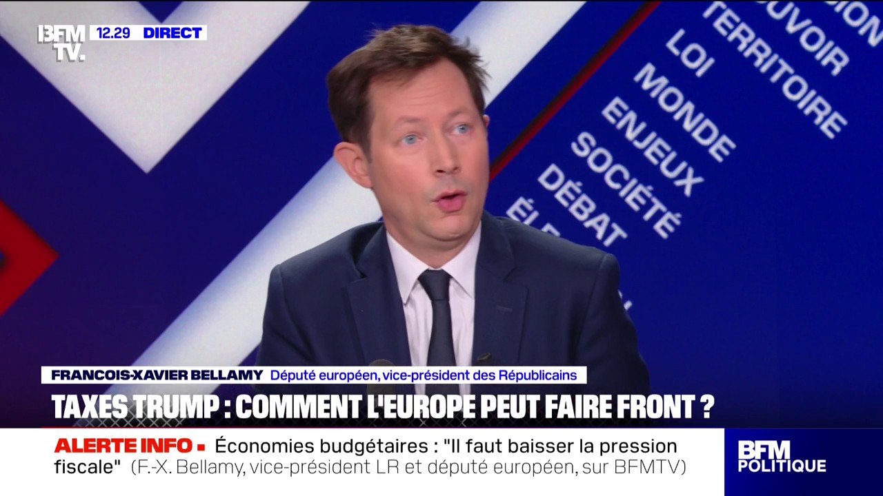 Droits de douane américains: "Cette guerre comm...