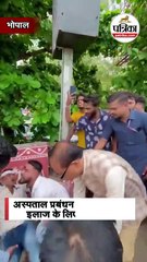 शिवराज सिंह चौहान ने काफिला रुकवा कर घायल को अस्पताल भेजा