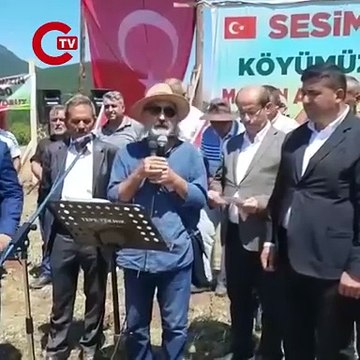 Sivas Çandır köyünde siyanür havuzu tepkisi: Tarım yapmaz hale gelmişiz şimdi de topraklarımıza göz dikiyorlar