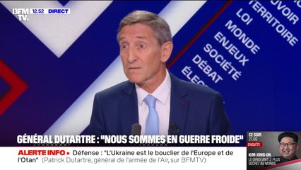 Patrick Dutartre, général de l'armée de l'air, ne "croit pas à une Troisième Guerre mondiale"