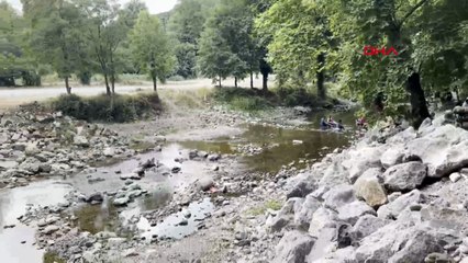 Sakarya’da Maden Deresi ve şelalesi kurudu