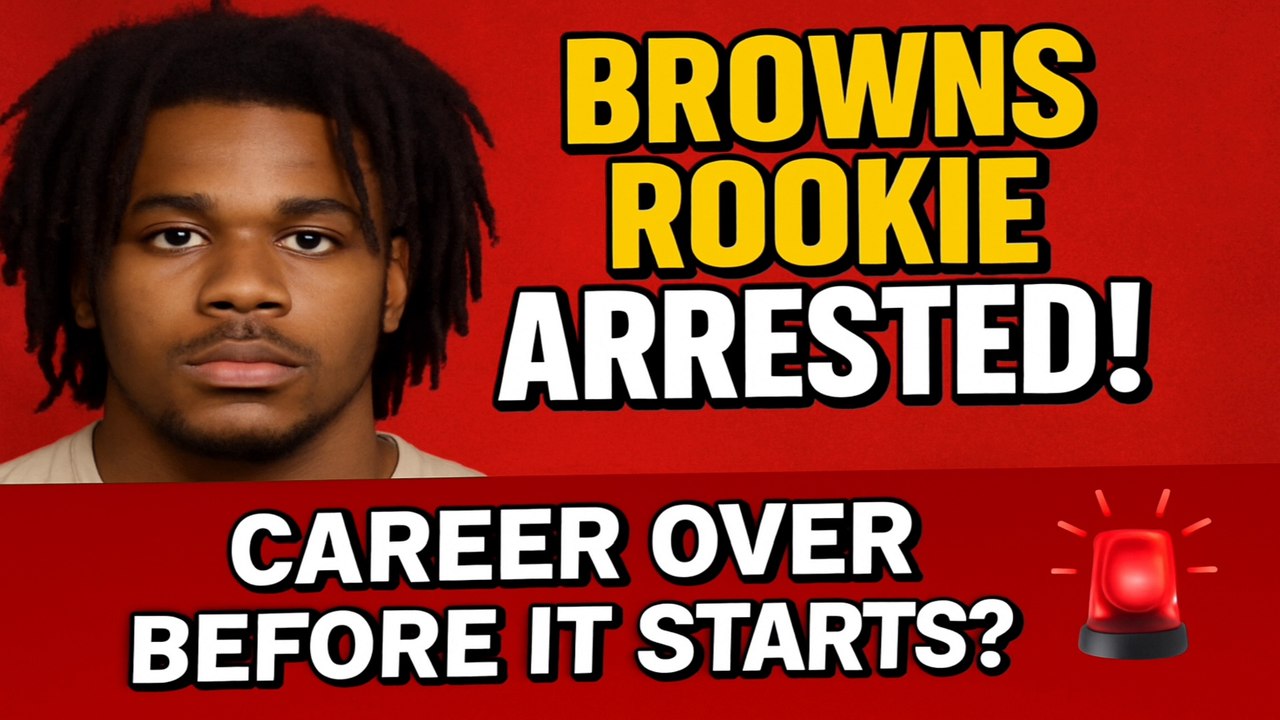 BREAKING: Browns Rookie Quinshon Judkins ARRESTED in Florida | NFL Shockwaves!