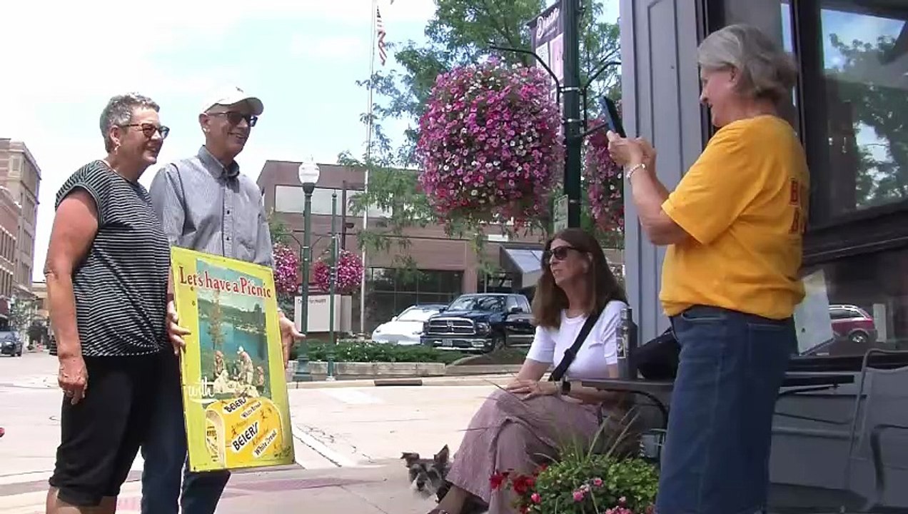 July 12 2025  Book signing Books on First  Dixon, IL and A Bike Parade