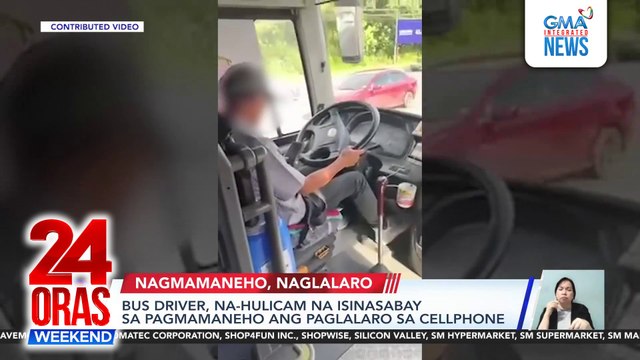 Aso sa diaper changing station ; Bus driver naka-cellphone sa manibela ; atbp. | 24 Oras Weekend