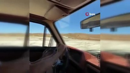 Tuz gölünde drift pahalıya patladı!