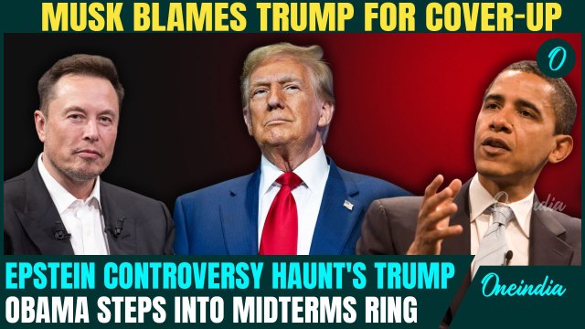 Trump In Epstein Trouble: Obama Ready To KNOCK OUT Trump Ahead Of Midterms | Musk Snubs Trump On X