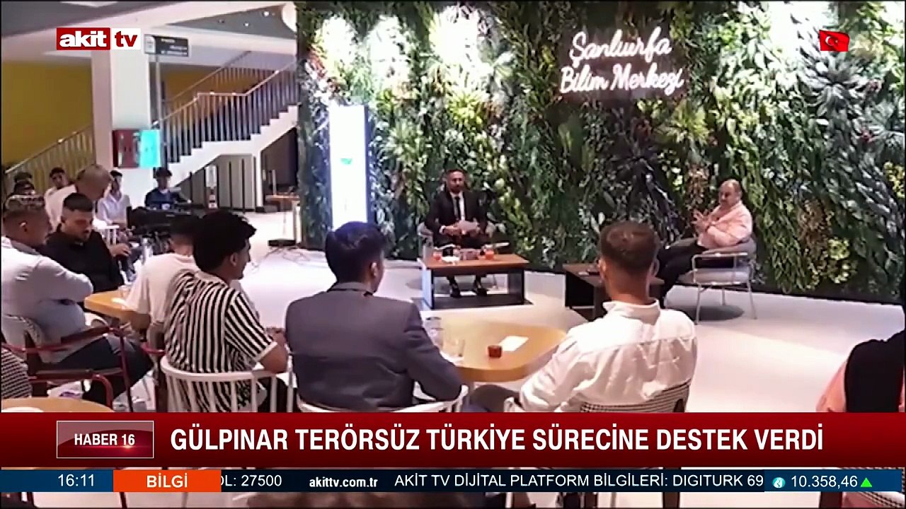 Şanlıurfa Büyükşehir Belediye Başkanı Mehmet Kasım Gülpınar, 'Terörsüz Türkiye' sürecine tam destek verdi.