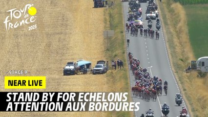Stand by for echelons - Stage 9 - Tour de France 2025