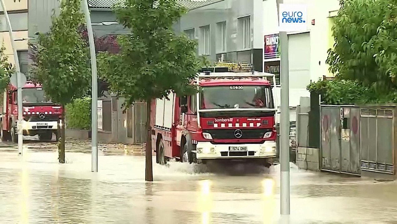 Inondations en Catalogne : deux personnes portées disparues