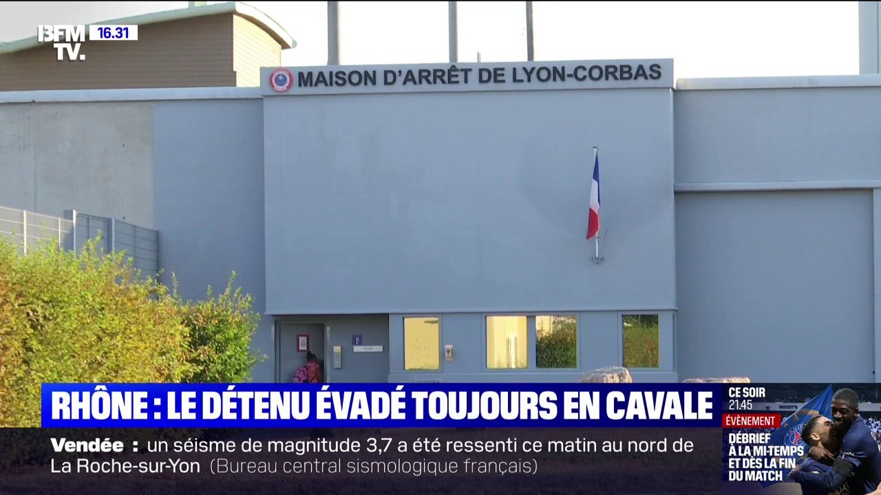 Évasion dans le Rhône: le détenu évadé est touj...